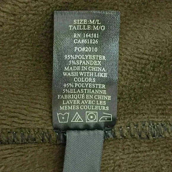 JUST COZY ladies fleece lined legging medium/large - Picture 7 of 7